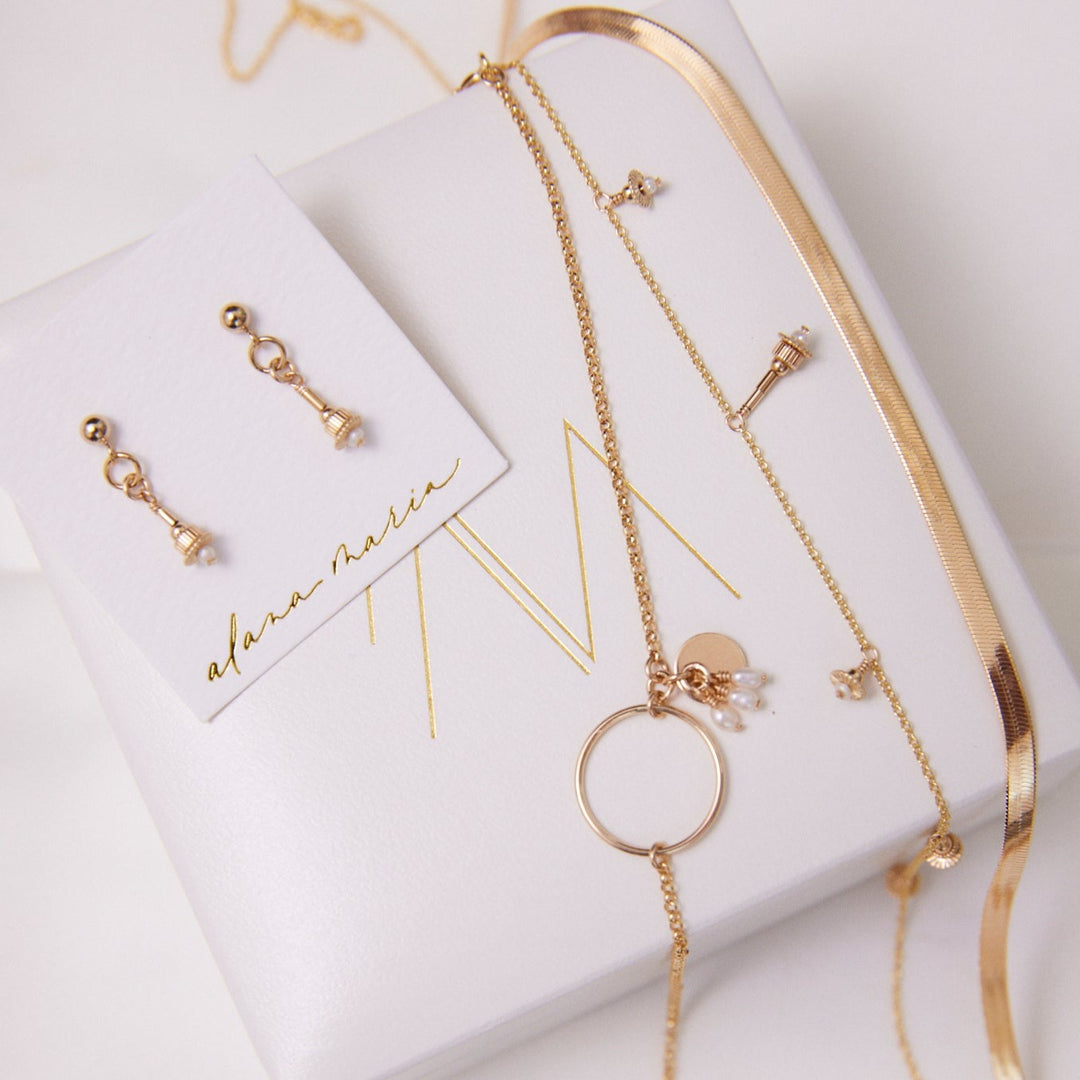 Alias Earrings - Gold