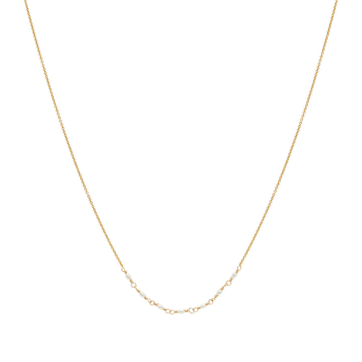 Emme Freshwater Pearl Necklace - Gold