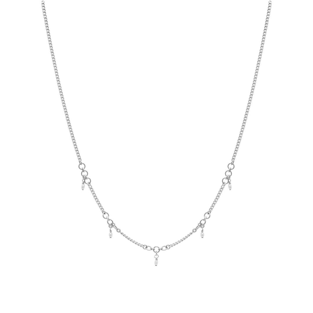 Magali Freshwater Pearl Necklace - Sterling Silver