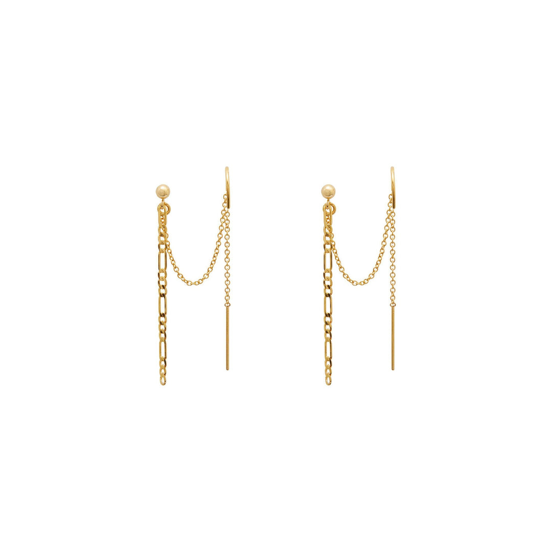 Kova Earrings - Solid Gold