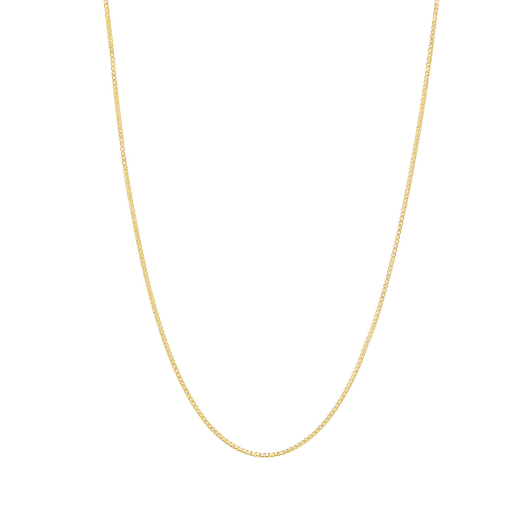 Men's Box Chain Necklace - Gold