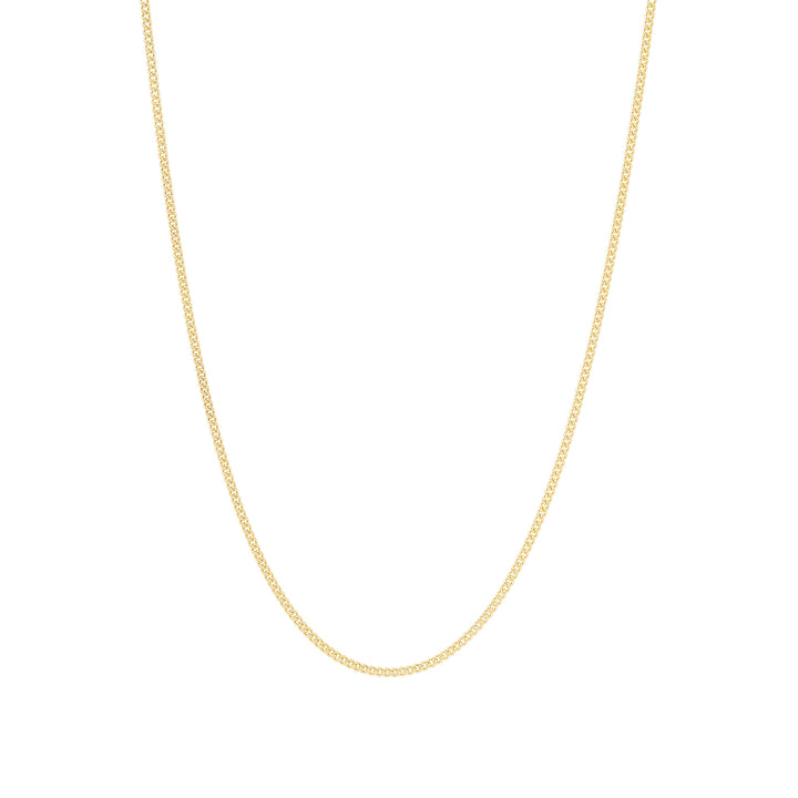 Men's Fine Curb Chain Necklace - Gold