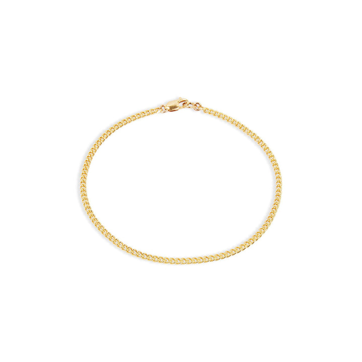 Men's Curb Chain Bracelet - Gold