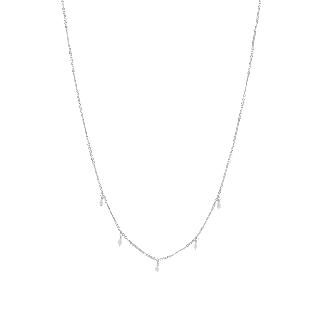 Tae Freshwater Pearl Necklace - Sterling Silver