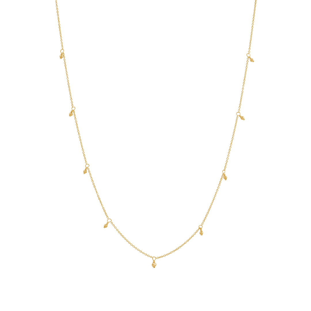 Prim Beaded Necklace - Gold