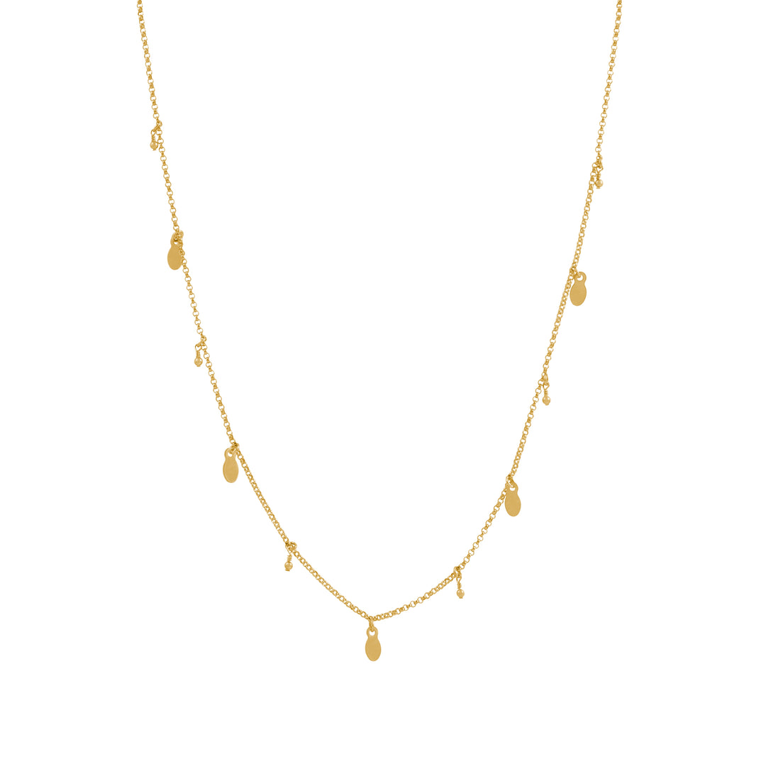 Hatti Beaded Necklace - Gold
