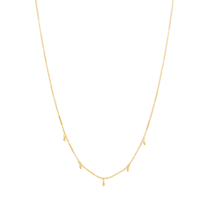 Tae Beaded Necklace - Gold
