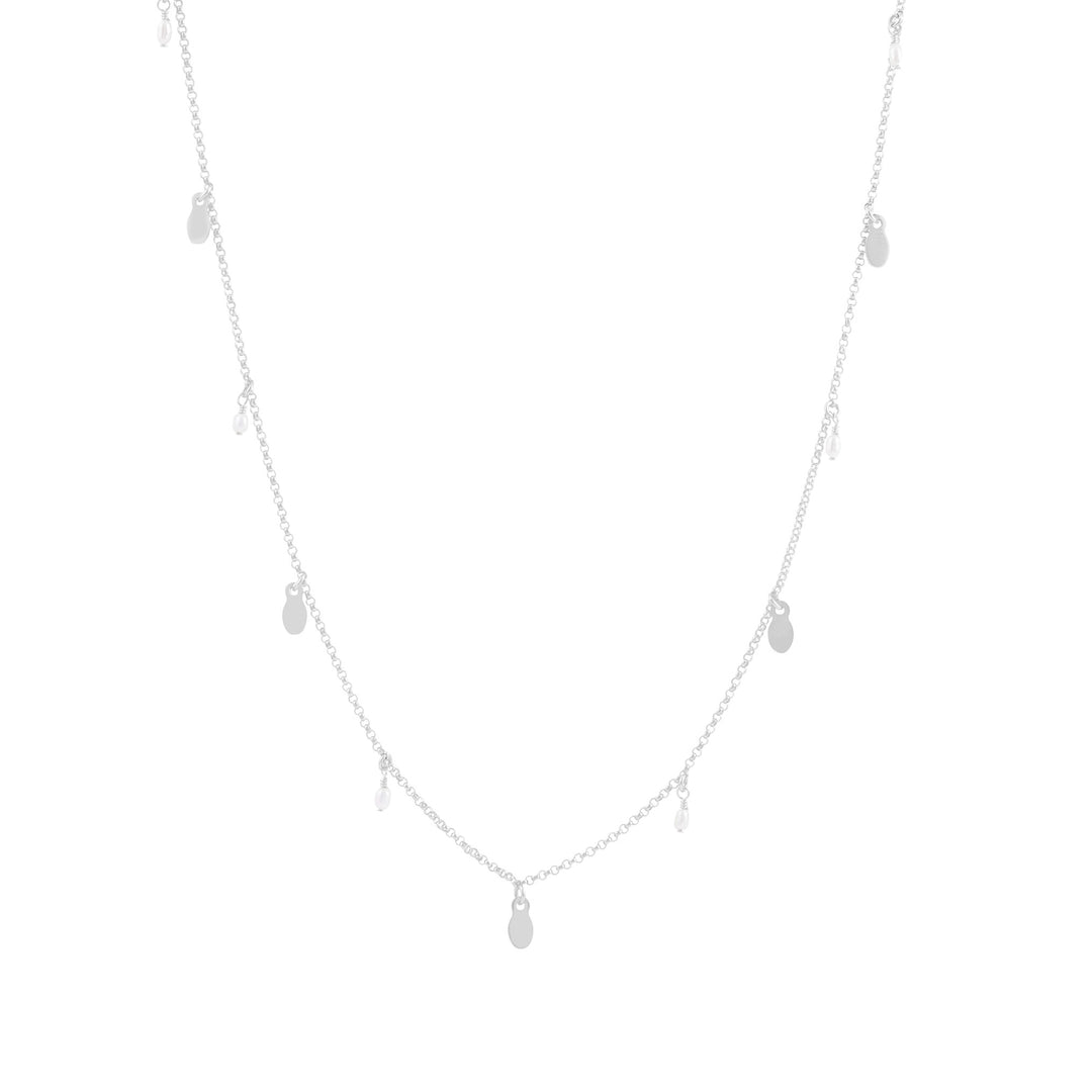 Hatti Freshwater Pearl Necklace - Sterling Silver