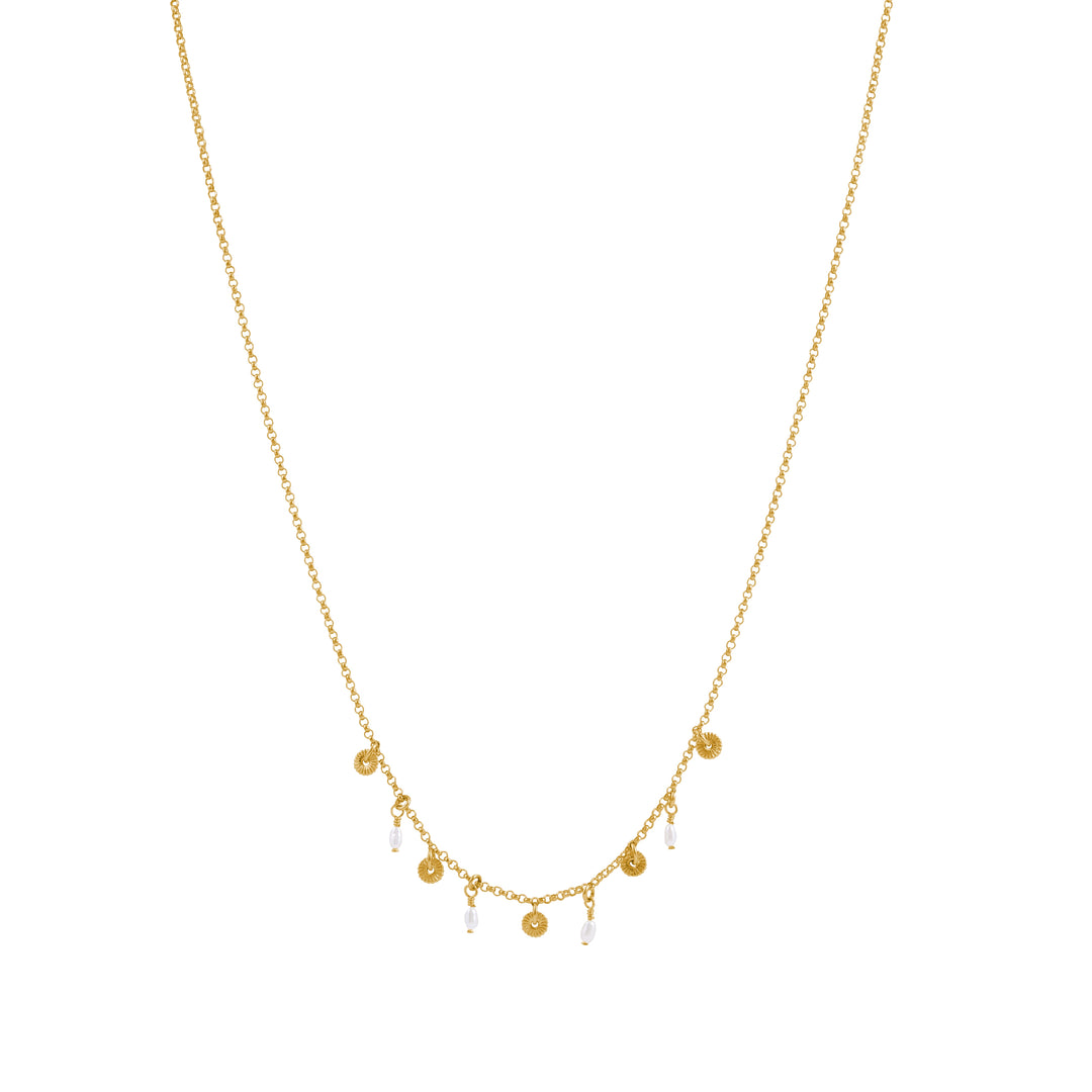 Tabitha Freshwater Pearl Necklace - Gold