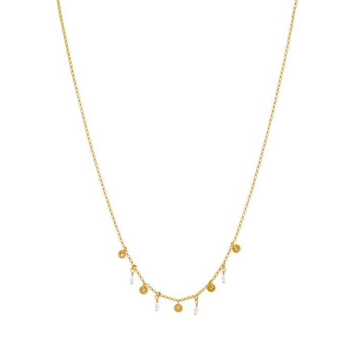 Tabitha Freshwater Pearl Necklace - Gold