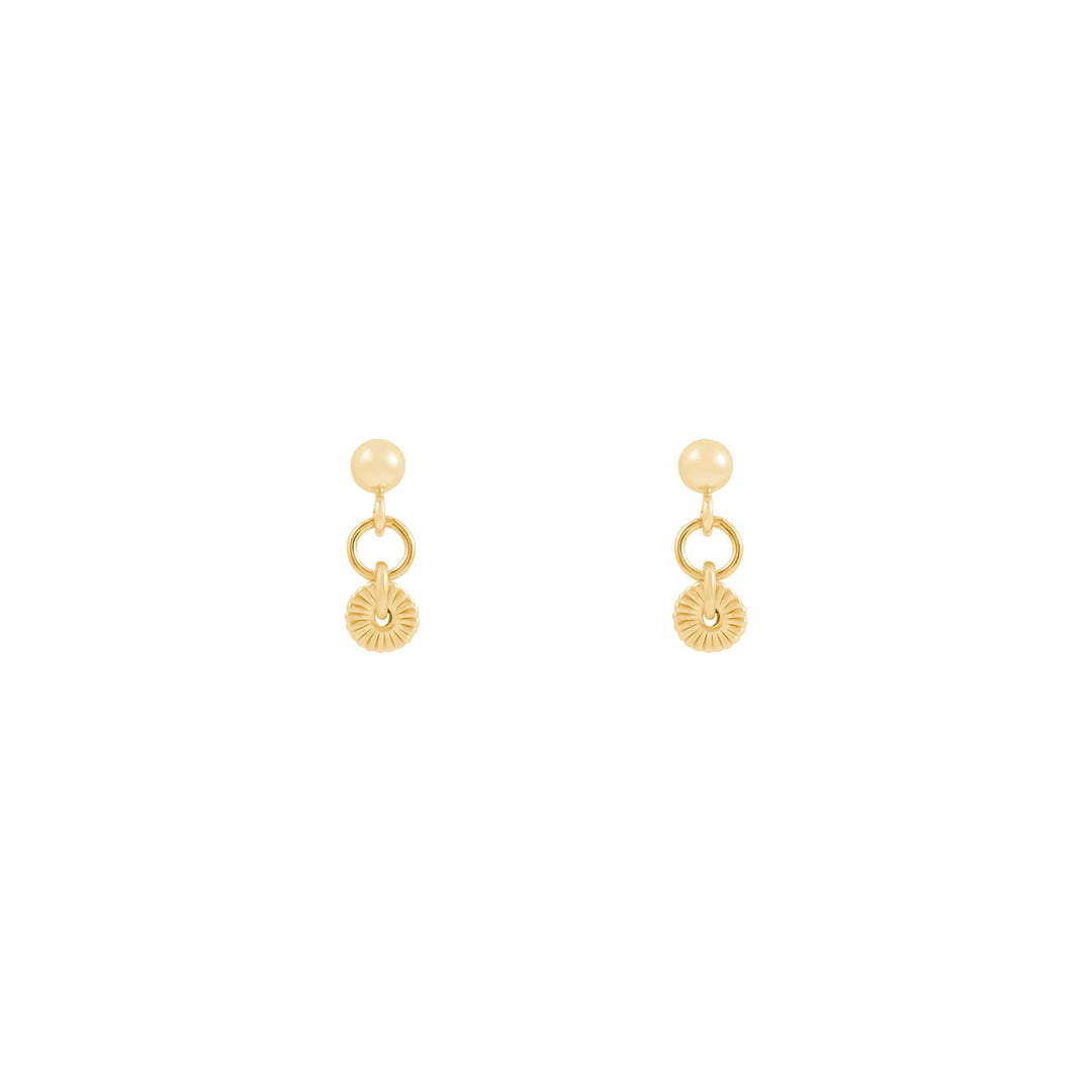 Caia Earrings - Solid Gold