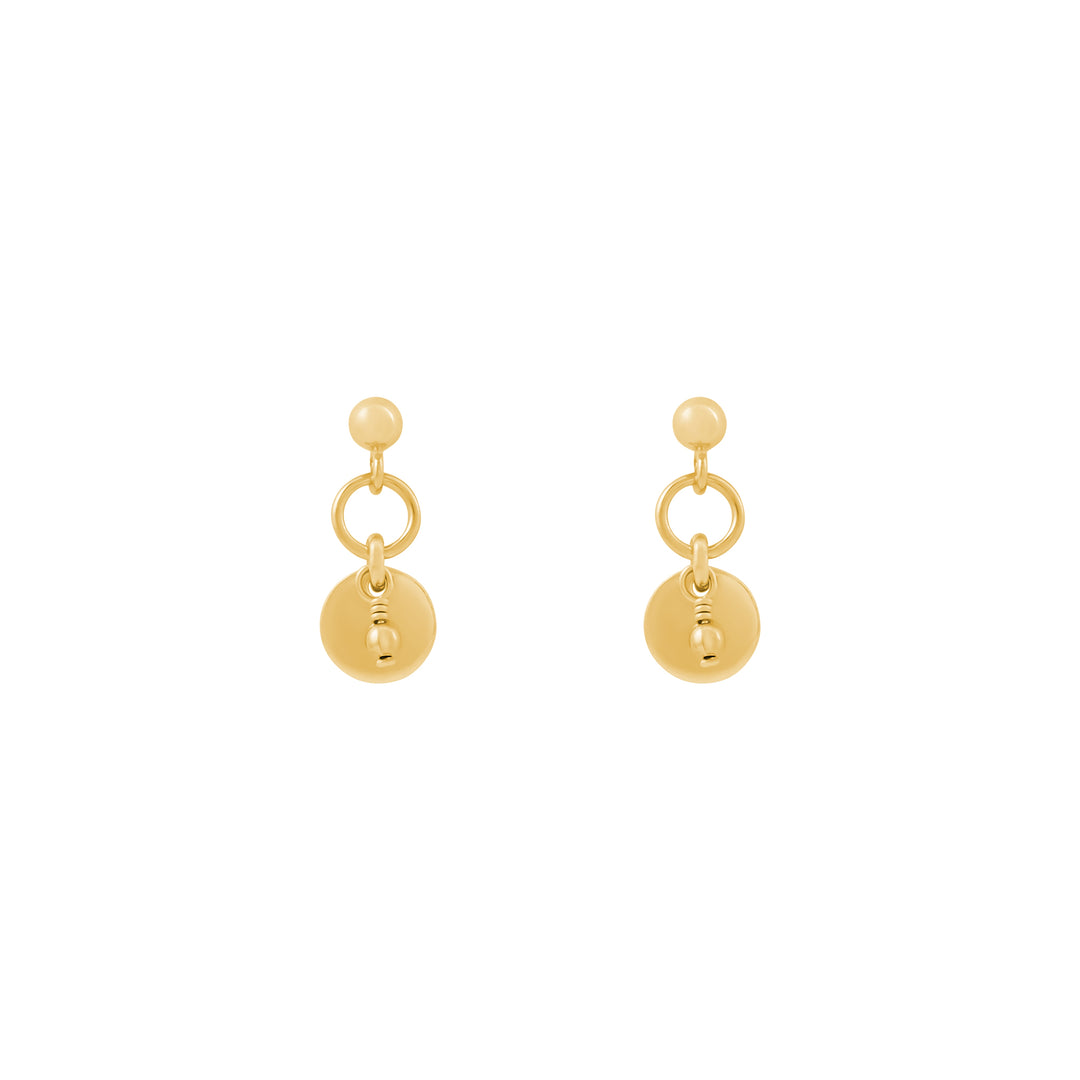 Sia Beaded Earrings - Gold