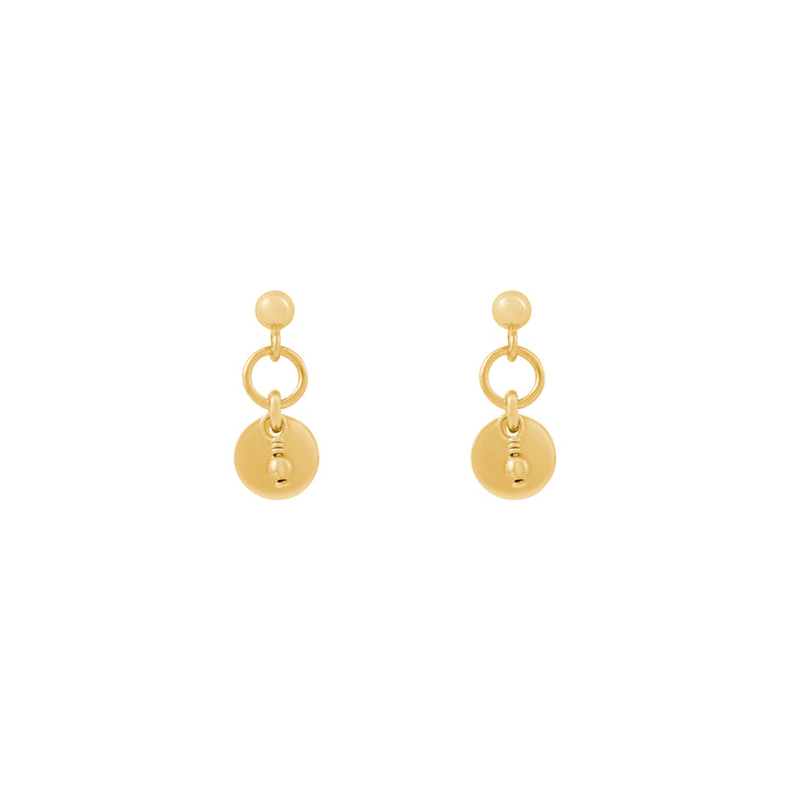 Sia Beaded Earrings - Gold