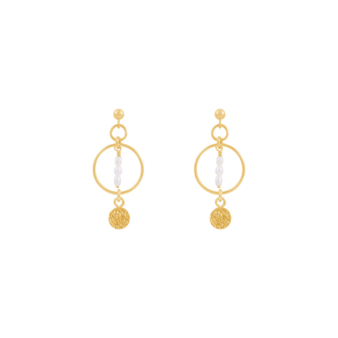Rosy Earrings - Gold