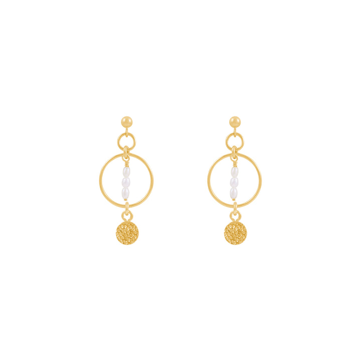 Rosy Earrings - Gold