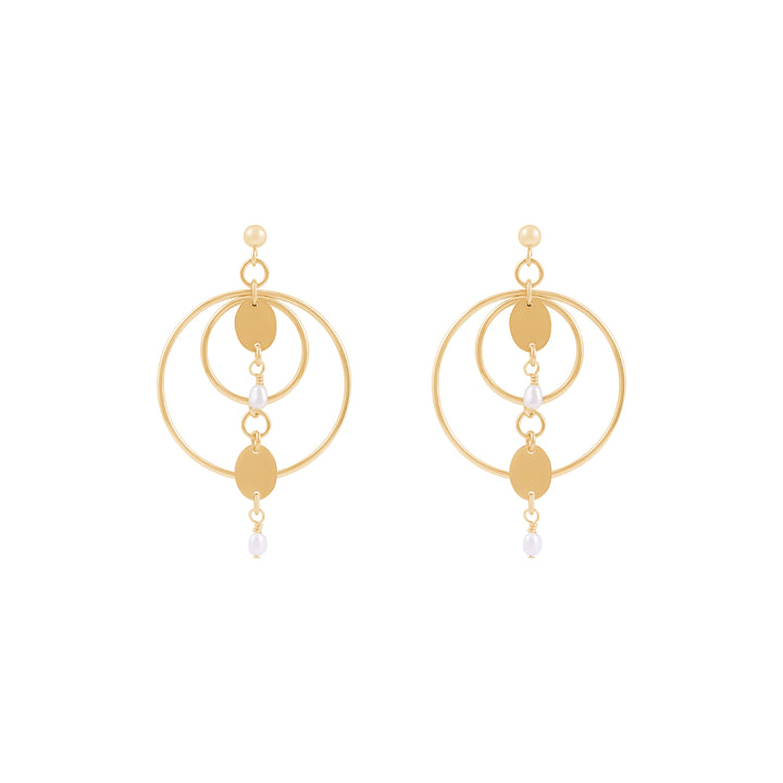 Sienna Earrings - Gold
