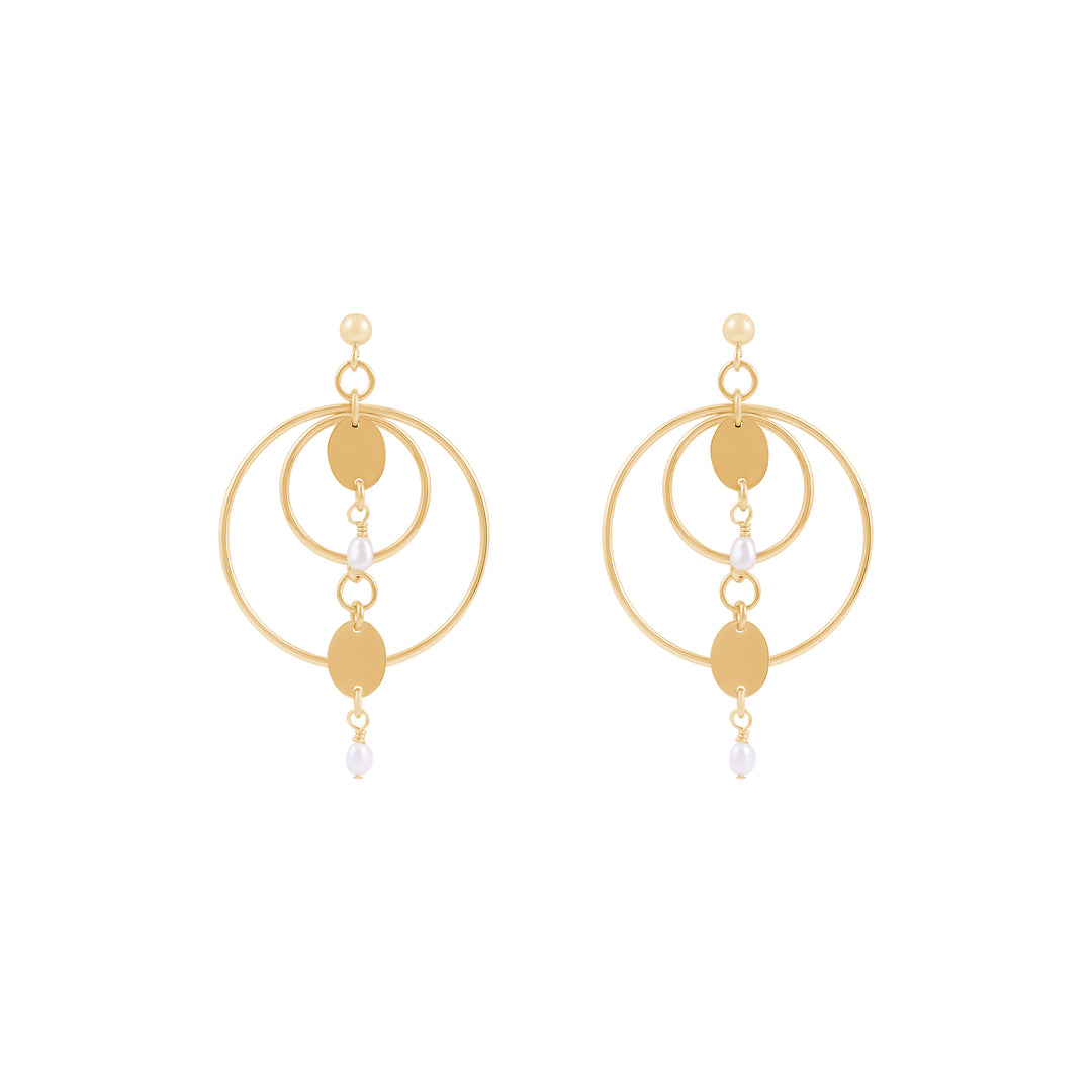 Sienna Earrings - Gold