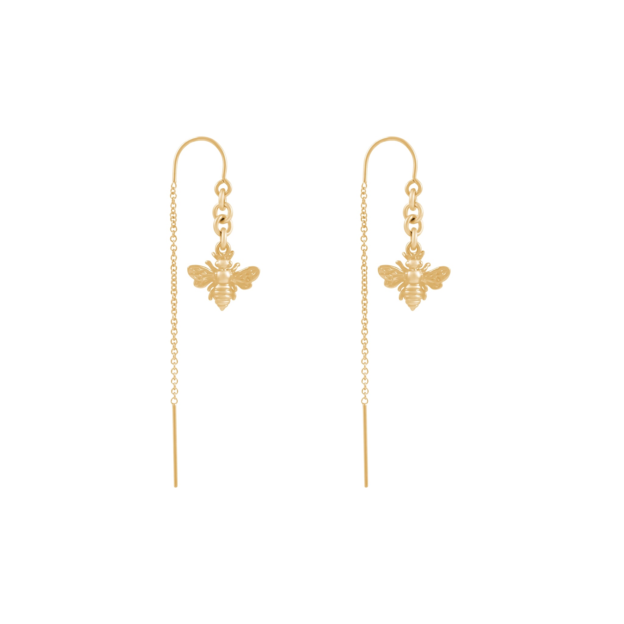 Bee threader outlet earrings