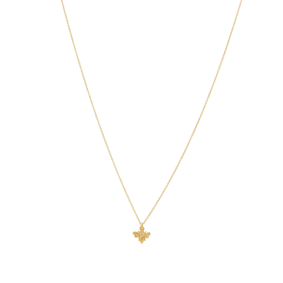 Bee Florai Necklace - Gold