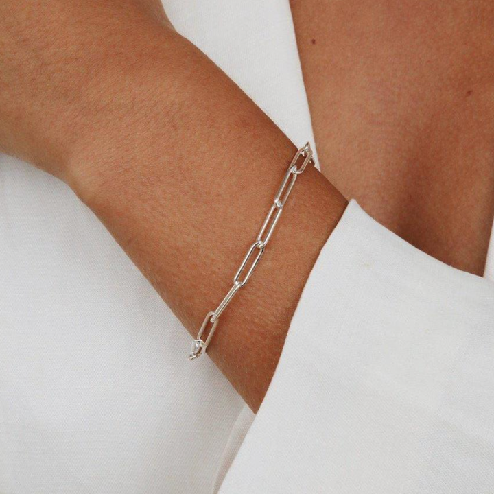 Yves Chain Bracelet - Sterling Silver
