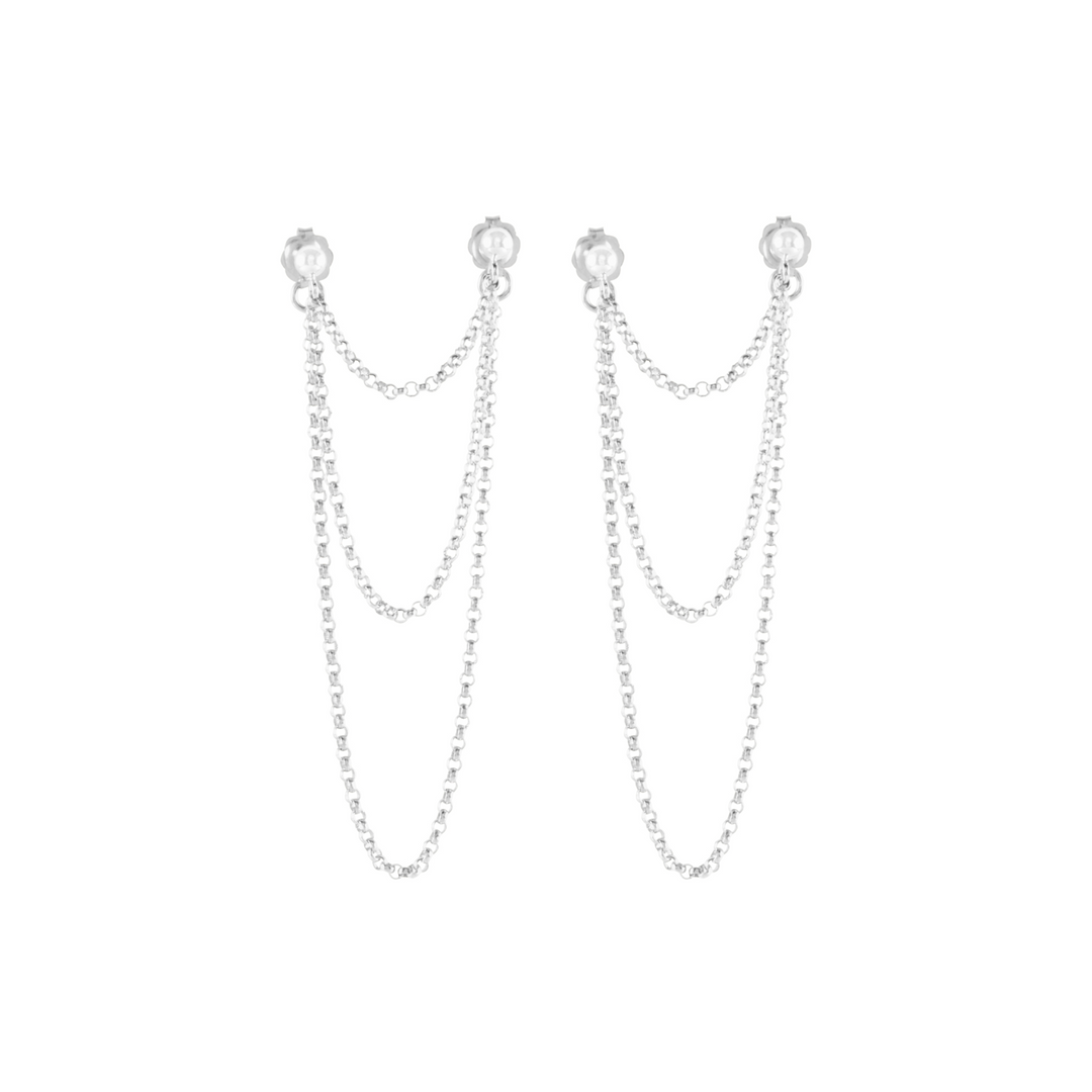 Sinzie Earrings - Sterling Silver