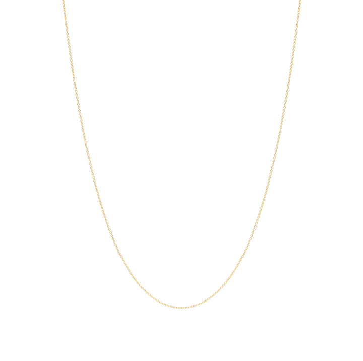 Plain Chain Necklace - Gold
