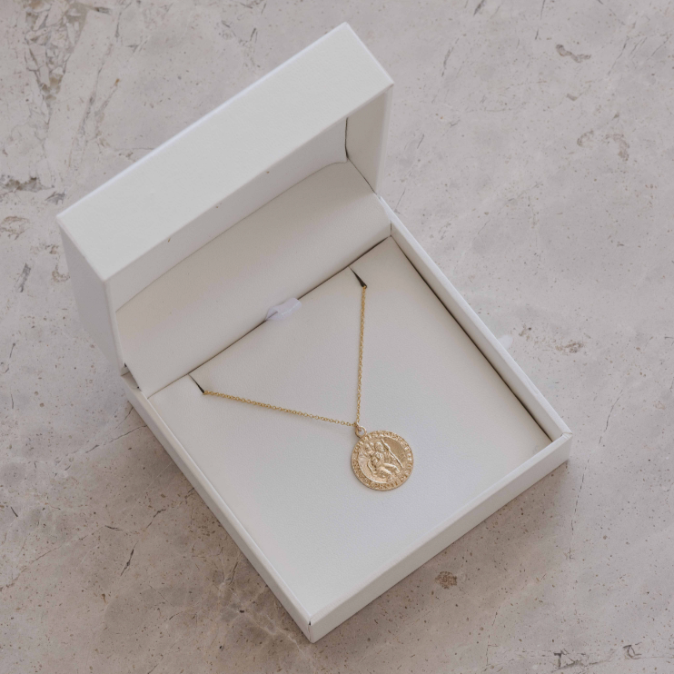 St Christopher Necklace 1.0 - Gold