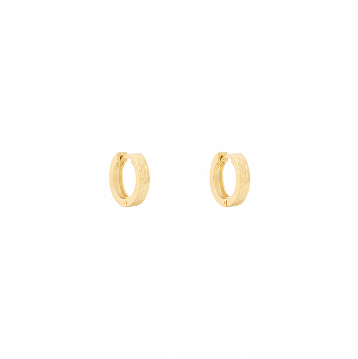 Maisie Hoop Earrings - Solid Gold