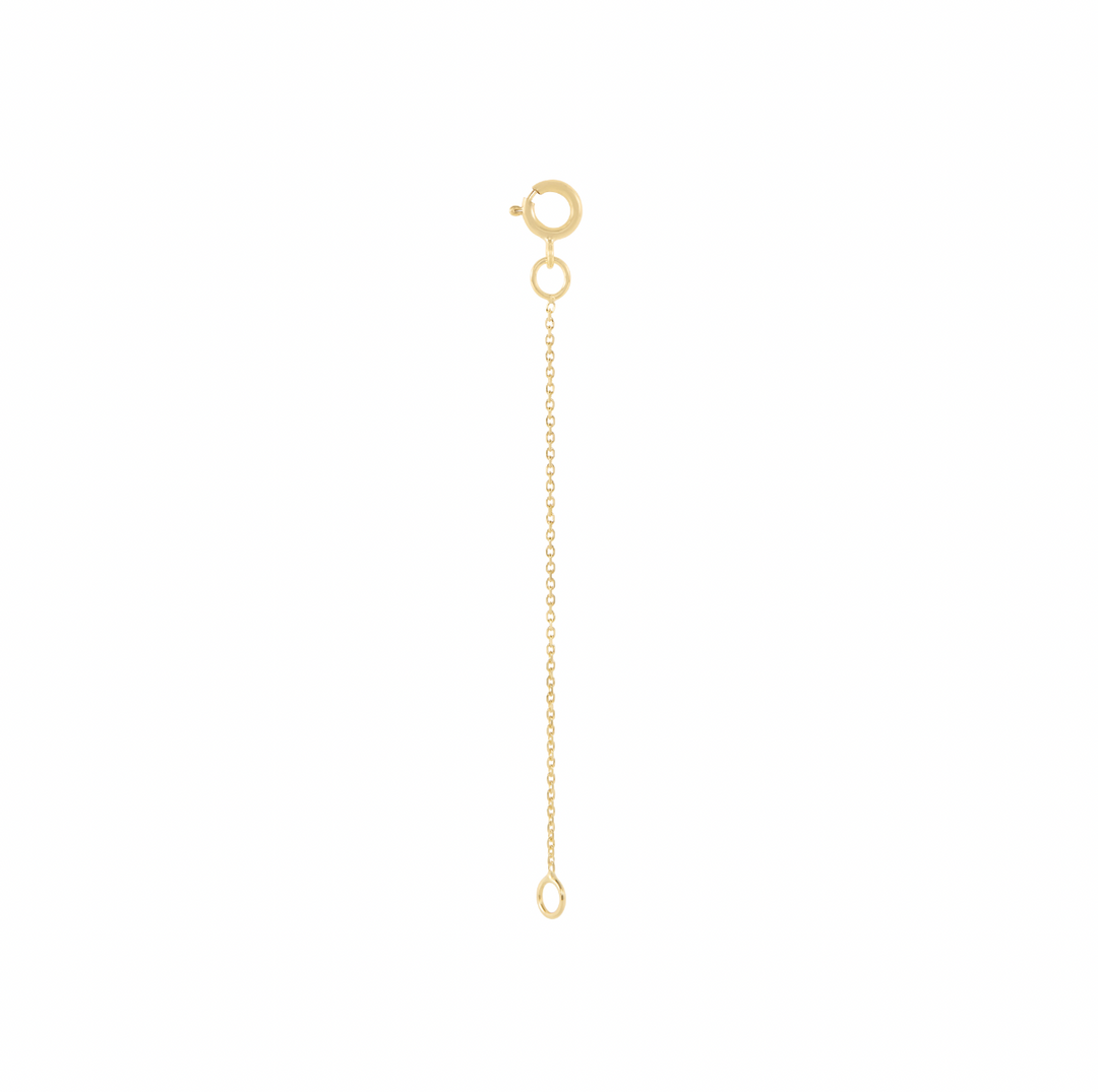 Fine Chain Necklace Adjustment - 9k Gold