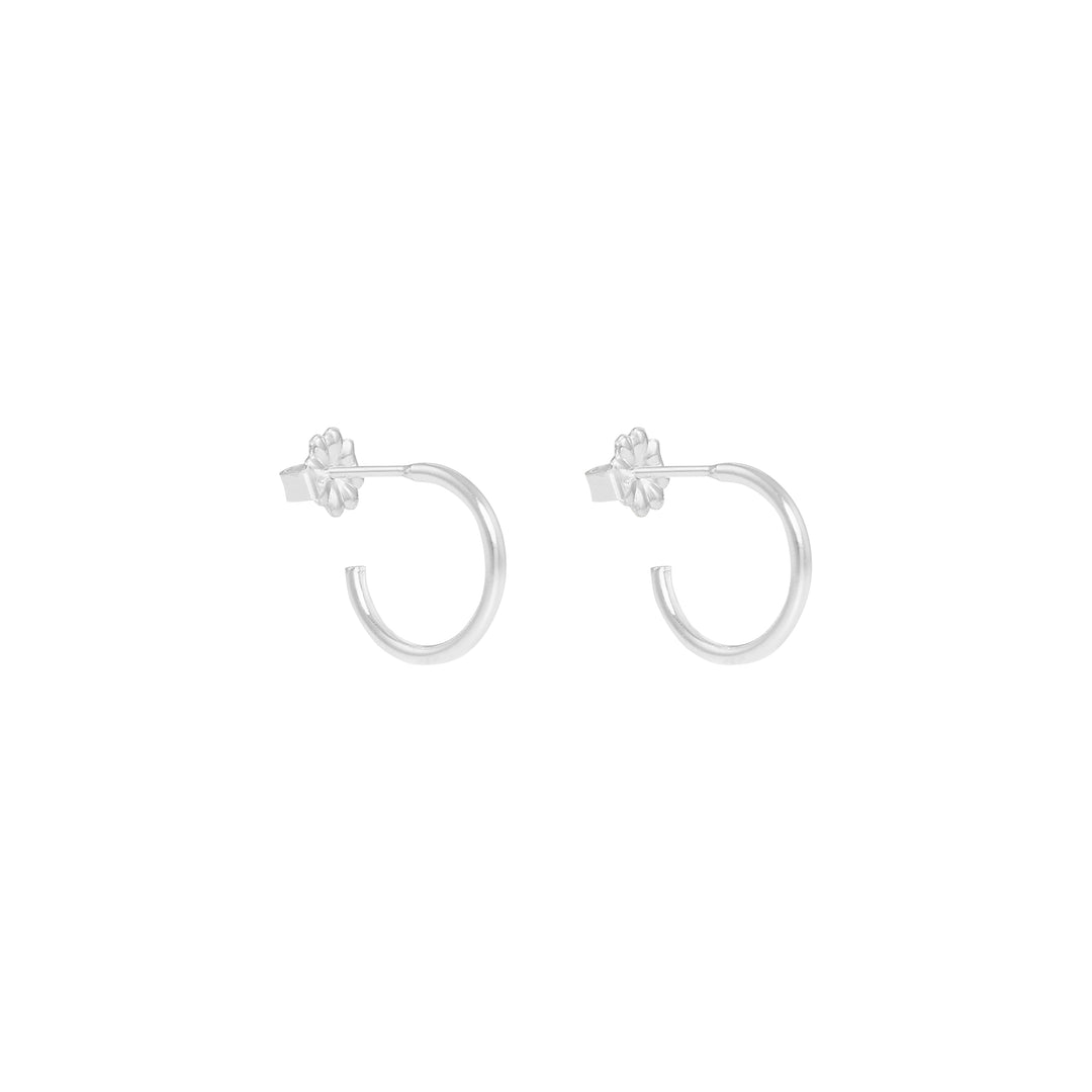 Freya Hoop Earrings - Sterling Silver