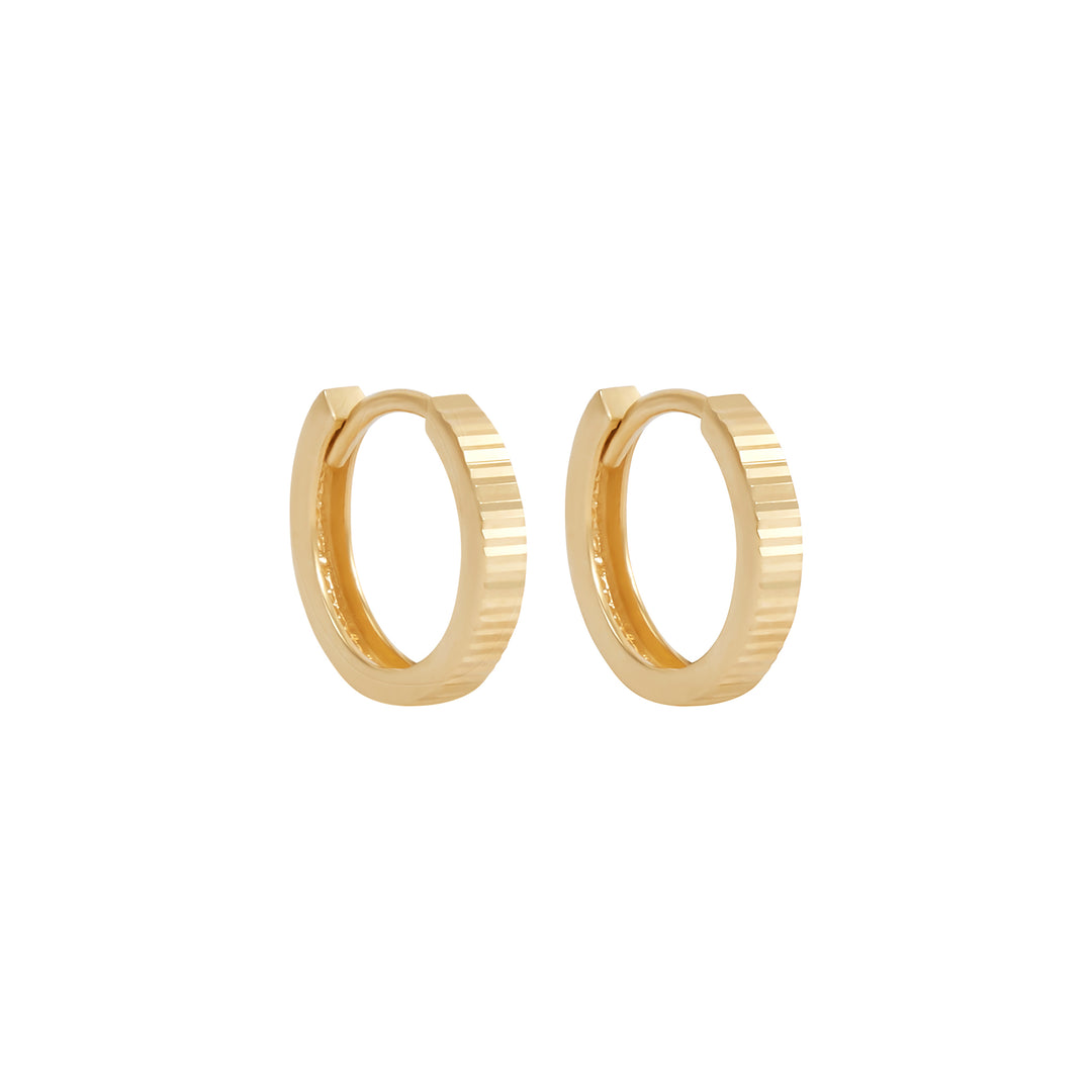 Nakiri Earrings - Solid Gold